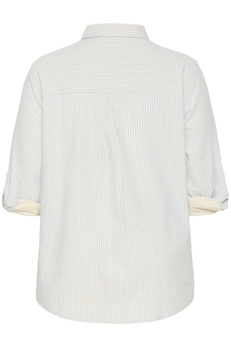 Long sleeved shirt Loose fit Nantucket breeze/White stripe - Image 5