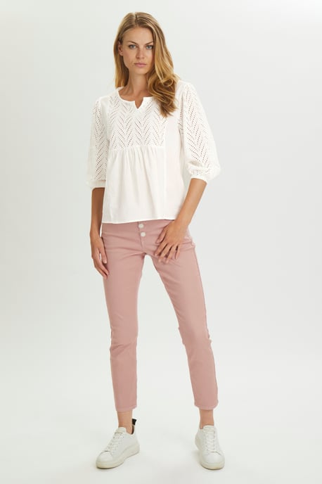 Long sleeved shirt Regular fit Spring Gardenia - Image 2