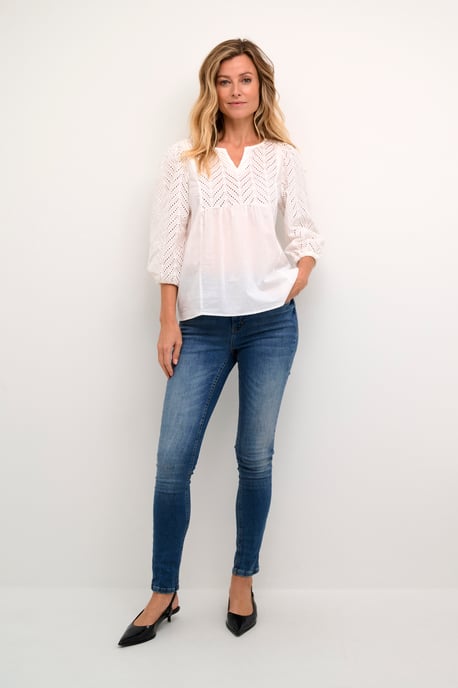 Long sleeved shirt Regular fit Spring Gardenia - Image 3