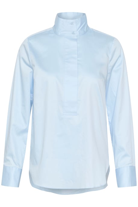 Long sleeved shirt Loose fit Pastel Blue - Image 4