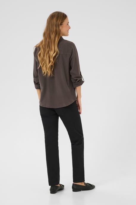 Long sleeved shirt Regular fit Black Oyster - Image 2