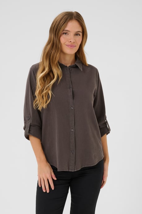 Long sleeved shirt Regular fit Black Oyster - Image 3
