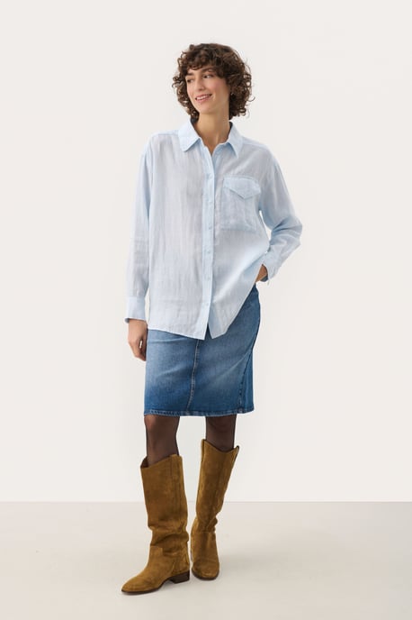 Long sleeved shirt Oversize fit Ice Water - Image 1