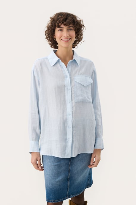 Long sleeved shirt Oversize fit Ice Water - Image 2