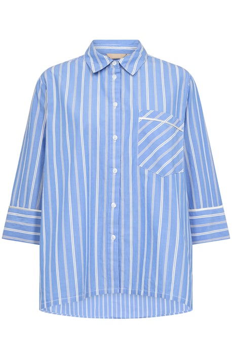 Long sleeved shirt Relaxed fit Blue Stripe - Image 4