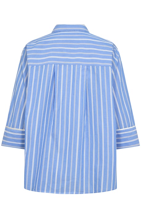 Long sleeved shirt Relaxed fit Blue Stripe - Image 5