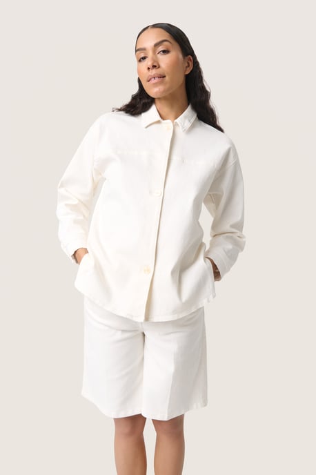 Denim shirt Loose fit Broken White - Image 2
