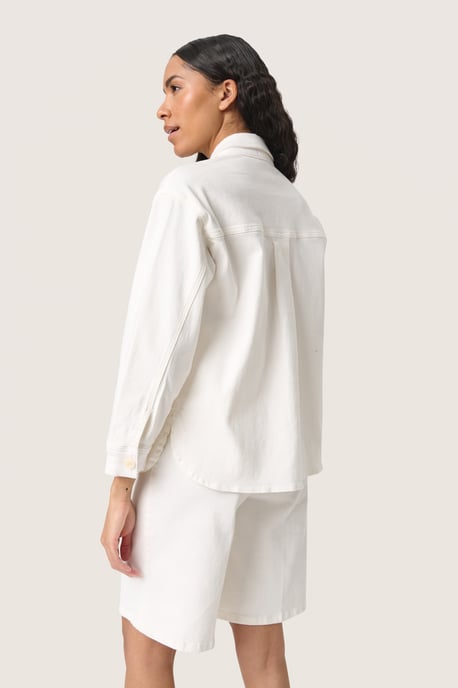 Denim shirt Loose fit Broken White - Image 3