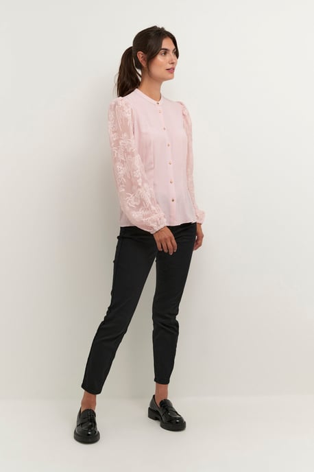 Long sleeved shirt Relaxed fit Pale Mauve - Image 2