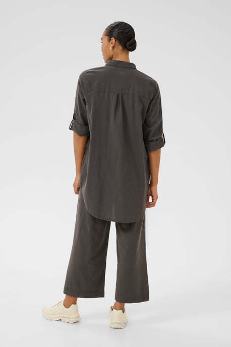 Long sleeved shirt Loose fit Black Oyster - Image 4