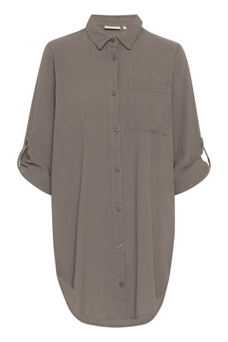 Long sleeved shirt Loose fit Smoked Pearl - Image 4