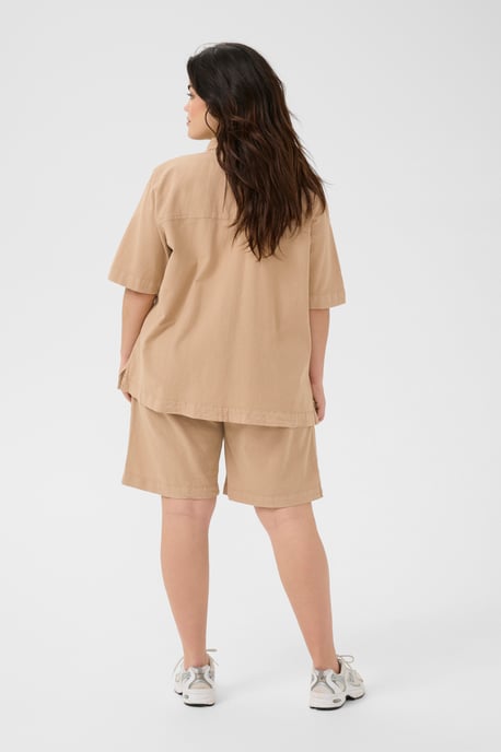 Korte mouwen shirt Loose fit Classic Sand - Image 2
