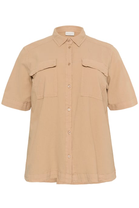 Korte mouwen shirt Loose fit Classic Sand - Image 4