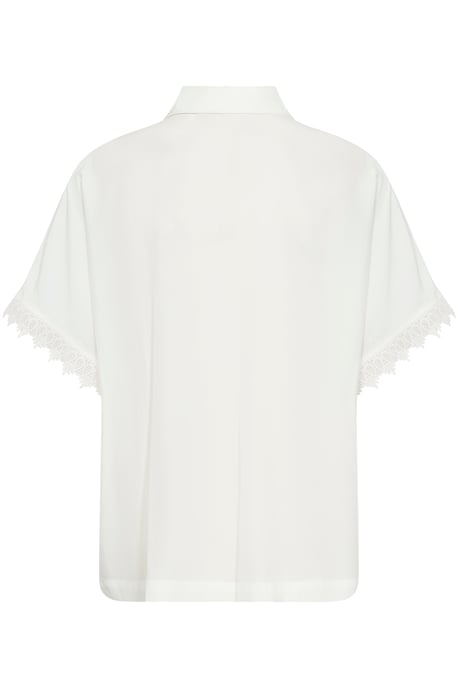 Shirt with short sleeve Relaxed fit Spring Gardenia - Image 5