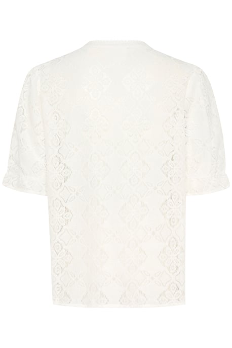 Korte mouwen shirt Regular fit Marshmallow cream - Image 5