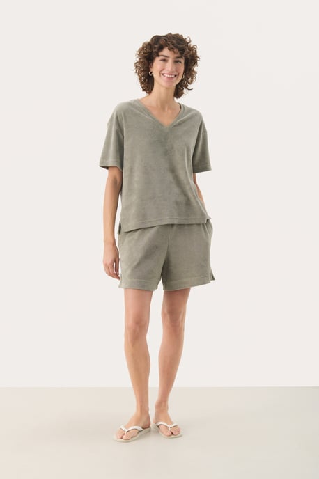 T-shirt Loose fit Vetiver green - Image 1