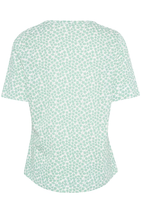 T-shirt Relaxed fit Green Mini Grid Flower - Image 5