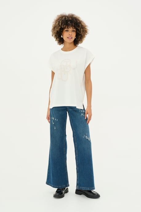 T-shirt Oversize fit Spring Gardenia - Image 1