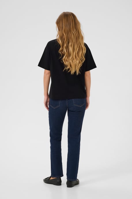 T-shirt Oversize fit Black Deep - Image 2