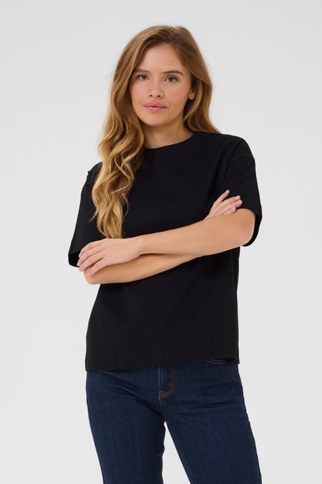 T-shirt Oversize fit Black Deep - Image 3