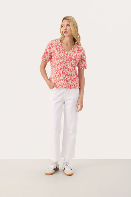 T-shirt Relaxed fit Bittersweet Mini Grid Flower - Image 1