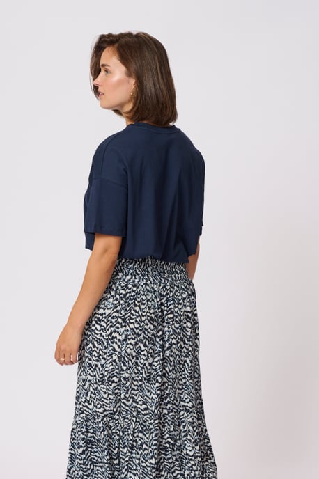 T-shirt Oversize fit Midnight Marine - Image 2