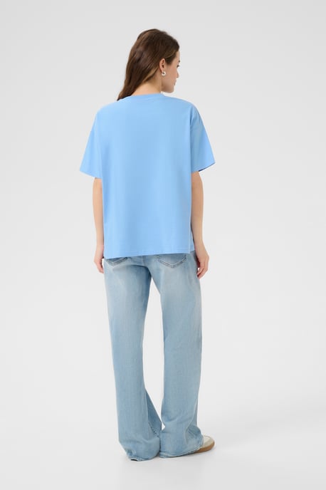 T-shirt Loose fit Vista Blue W. Chalk Paris - Image 4