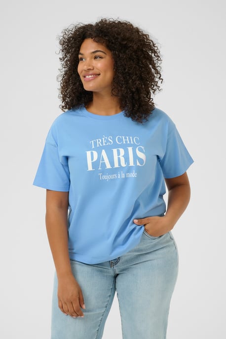 T-shirt Loose fit Vista Blue W. Chalk Paris - Image 5