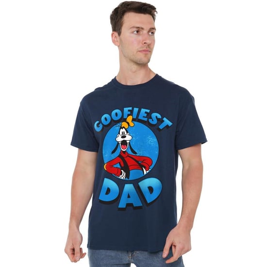 Disney Mens Goofiest Dad Goofy T-Shirt (Navy) - Image 4