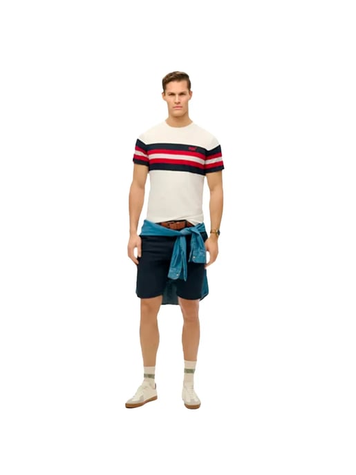 Superdry Essential gestreept T-shirt voor heren - Image 2