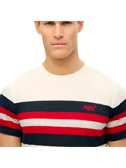 Superdry Essential gestreept T-shirt voor heren - Image 3