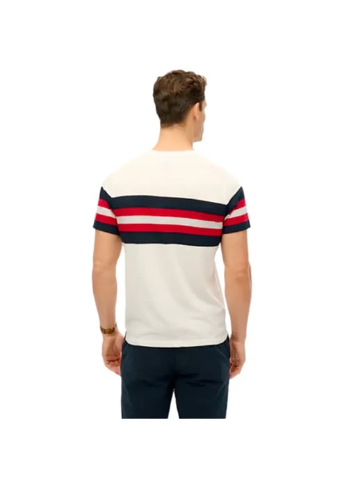 Superdry Essential gestreept T-shirt voor heren - Image 4