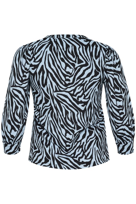 T-shirt Regular fit Blue / Black graphic - Image 5