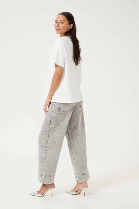 T-shirt Loose fit Chalk offwhite - Image 2