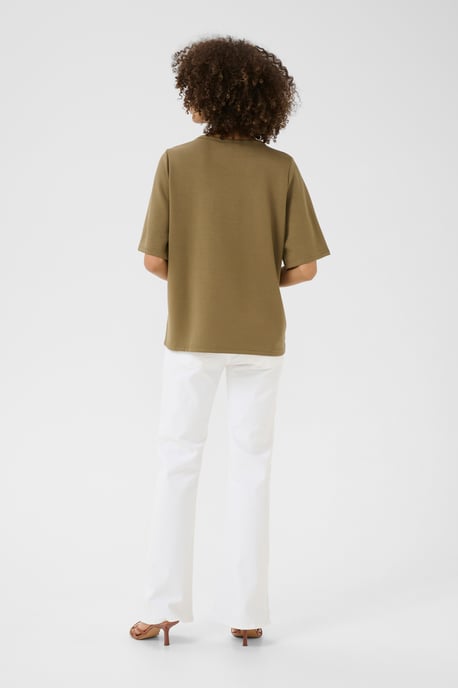 T-shirt Boxy fit Dusky Green - Image 2
