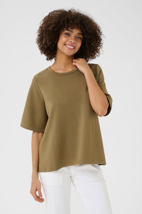 T-shirt Boxy fit Dusky Green - Image 3