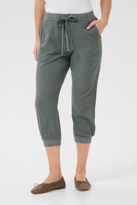 Capri pants Regular fit Balsam Green - Image 5