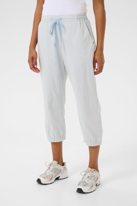 Pants Suiting Relaxed fit Nantucket breeze/White stripe light blue - Image 4