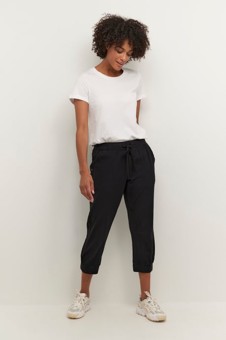 Capri pants Regular fit Black deep - Image 4