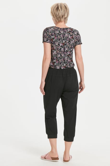 Capri pants Regular fit Black deep - Image 5
