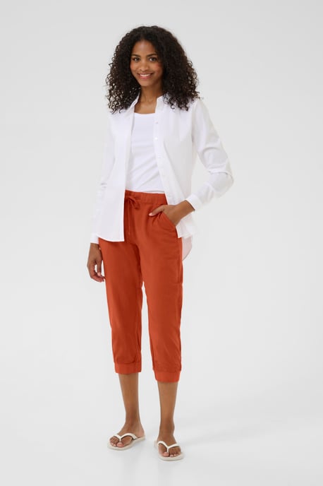 Capribroek Regular fit Picante red - Image 2