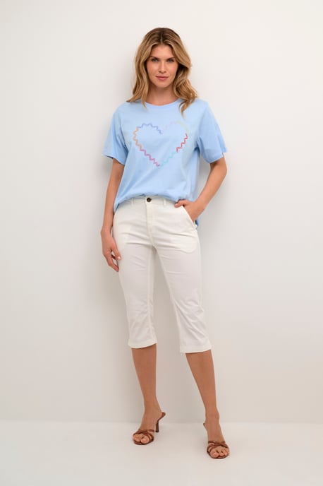 Capri pants Slim/ Regular fit Spring Gardenia - Image 1