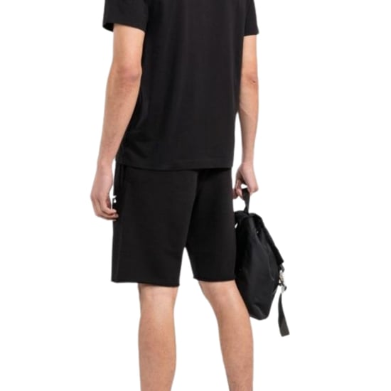 Off-White OW Logo Zwarte Sweat Shorts - Image 2