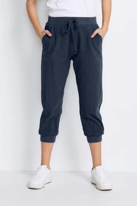 Capri pants Regular fit Midnight Marine - Image 4