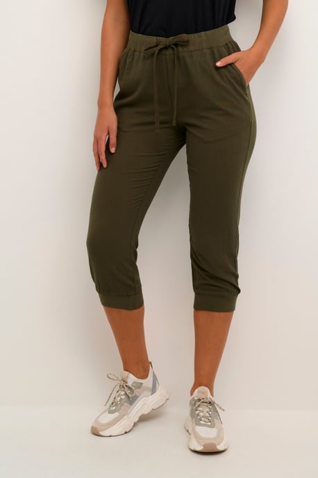 Capri pants Regular fit Grape Leaf - Image 3