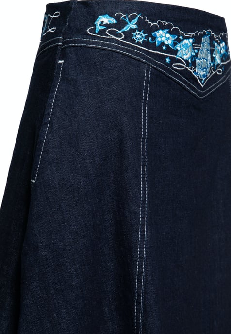 Queen Kerosin Damen Denim Swing Rock Denim - Image 3