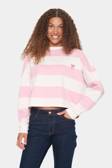 Trackjacket-sweat Loose fit Pink Nectar - Image 2
