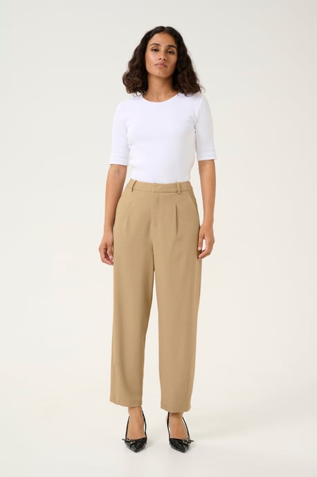 Pants Suiting Regular fit Petrified Oak beige - Image 3