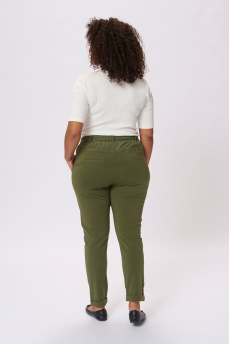 Pants Suiting Regular fit Grape Leaf green - Image 3