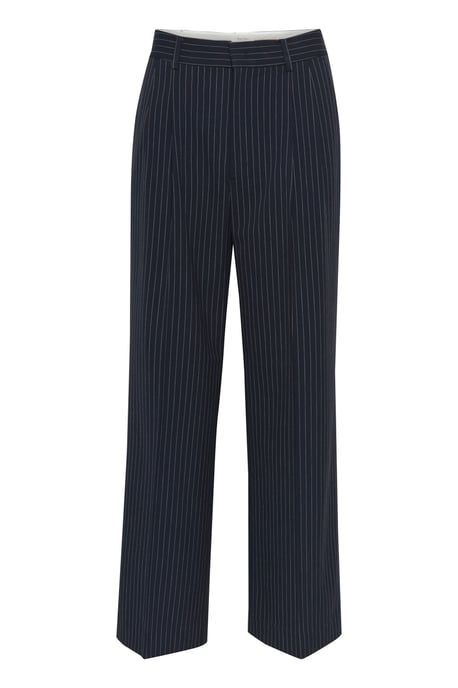 Pants Suiting Classic fit Dark Navy Pinstripe - Image 4